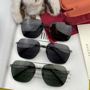 SQUARE FRAME SUNGLASSES 0863 IN METAL