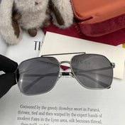 SQUARE FRAME SUNGLASSES 0863 IN METAL