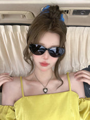 CAT-EYE FRAME SUNGLASSES G6581 IN ACETATE