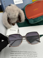 SQUARE FRAME SUNGLASSES G6640 IN METAL