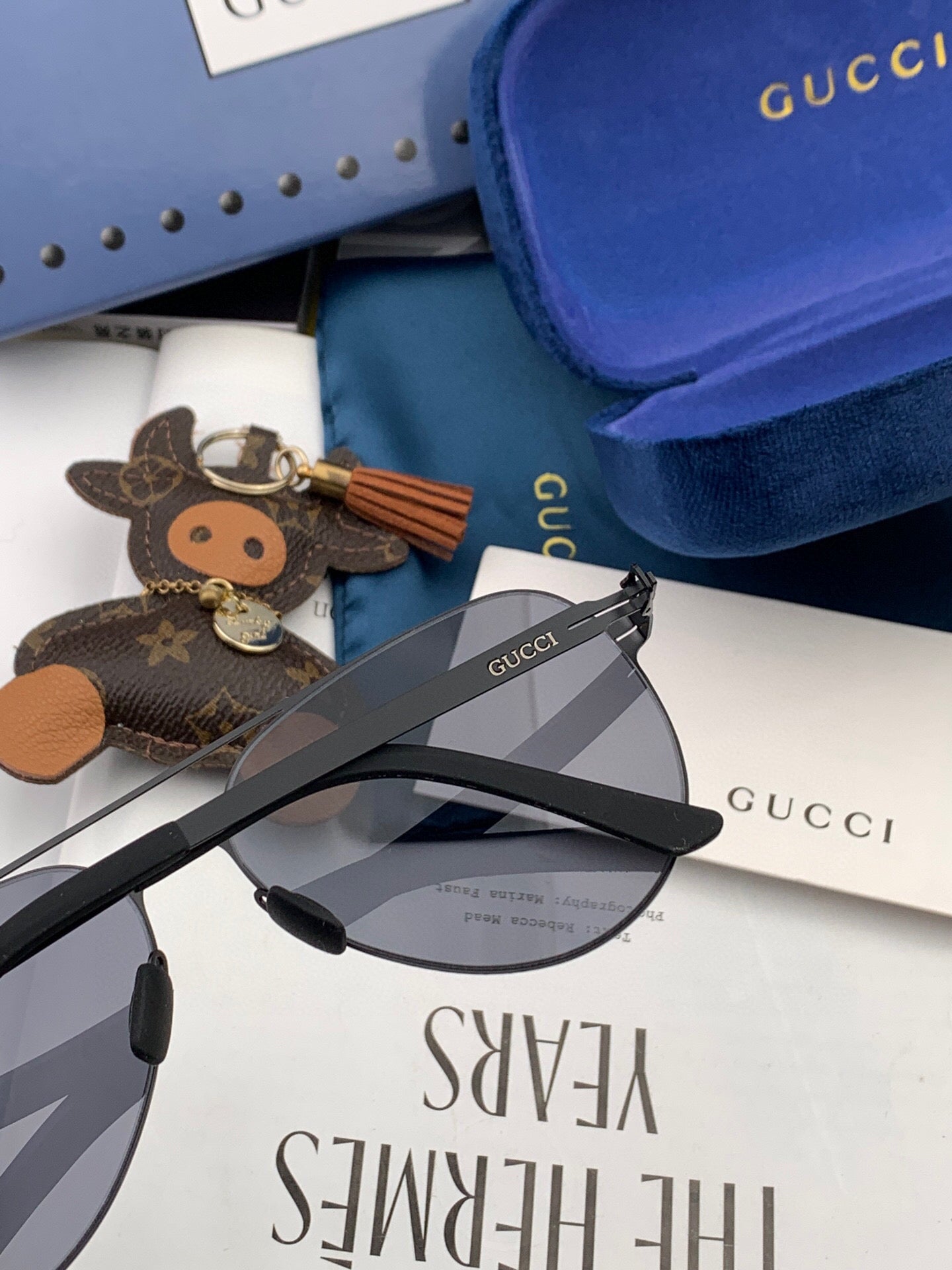 AVIATOR FRAME SUNGLASSES G1732 IN METAL