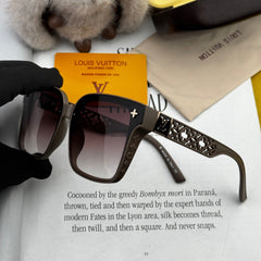 SQUARE SUNGLASSES L2132 IN ACETATE