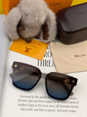 SQUARE SUNGLASSES L2201 IN LIGHT GREY ACETATE