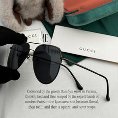 AVIATOR FRAME SUNGLASSES G1702 IN METAL