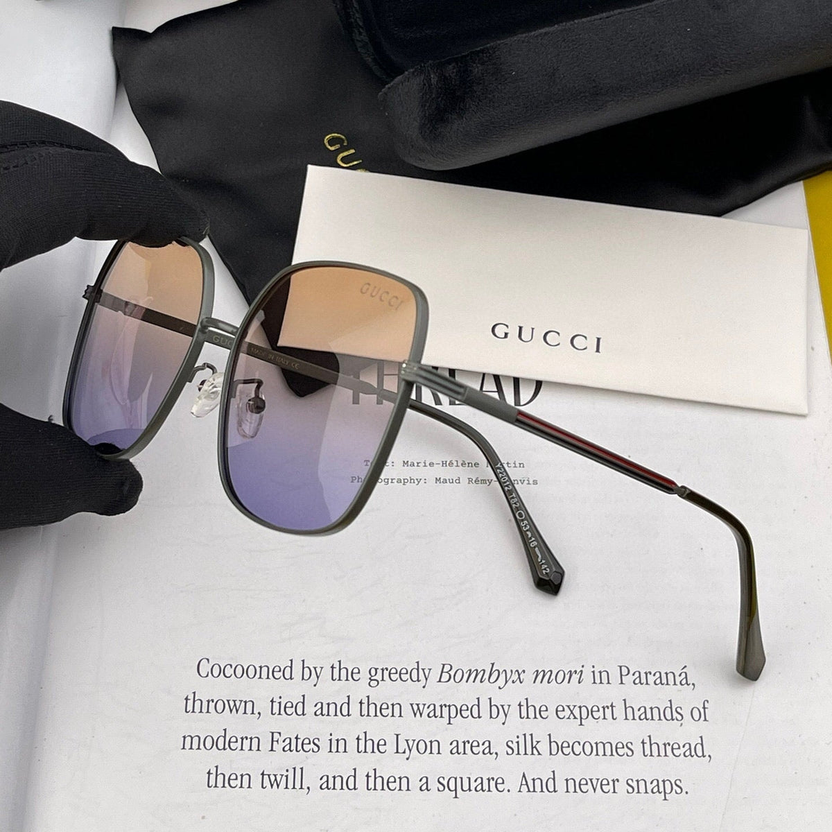 SQUARE FRAME SUNGLASSES G22201 IN METAL