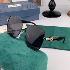 OVERSIZED SQUARE FRAME SUNGLASSES G9388 IN METAL