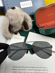 AVIATOR FRAME SUNGLASSES G5882 IN METAL
