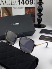 SQUARE SUNGLASSES CH0826 IN METAL