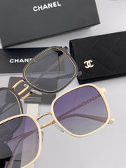 SQUARE SUNGLASSES CH0826 IN METAL