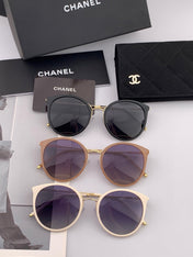CAT EYE SUNGLASSES CH7827 IN ACETATE FRAME METAL
