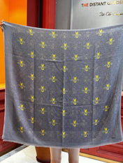 GUCCI 25S SCARF 200 IN CASHMERE SILK 692966