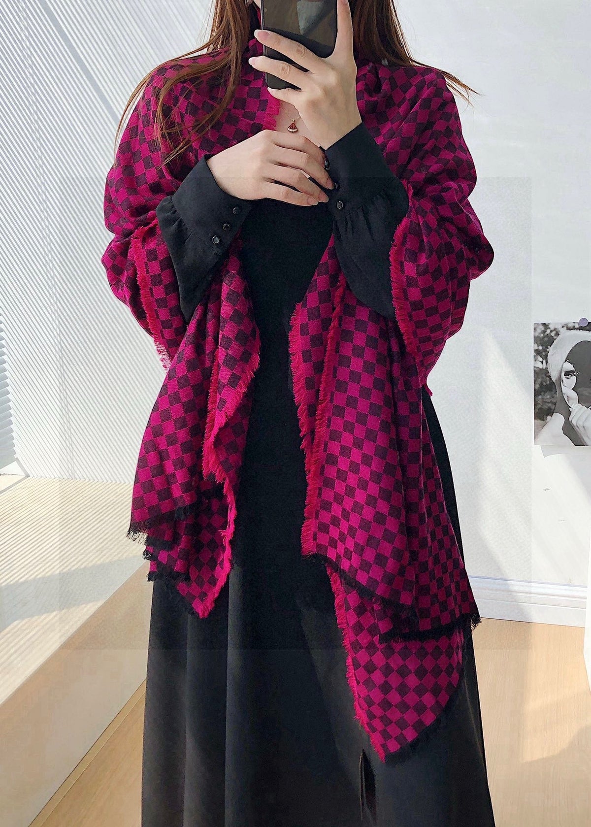 LV SCARF 200 CM IN CASHMERE 697553