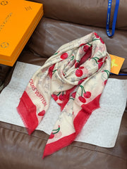 LV SCARF 140 CM IN CASHMERE 721491