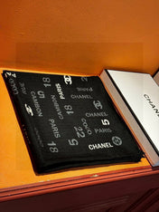 CHANEL 25S SCARF 140 IN CASHMERE SILK 733897