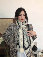LV SCARF 200 CM IN CASHMERE 738535