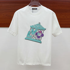 LV WHITE PURE COTTON T-SHIRT 238882