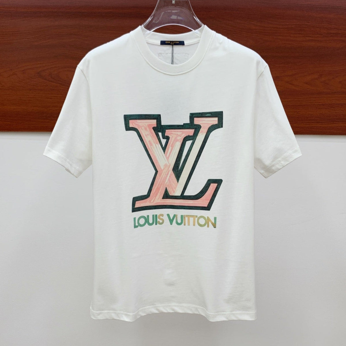 LV T-SHIRT IN WHITE PURE COTTON 238886