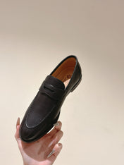 LP LOAFERS 25S IN ESPRESSO BROWN LAMBSKIN