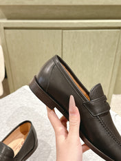 LP LOAFERS 25S IN ESPRESSO BROWN LAMBSKIN