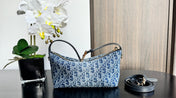 TRAVEL NOMAD POUCH 22 IN BLUE MONOGRAM OBLIQUE JACQUARD