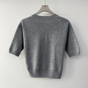 PRADA SHORT-SLEEVE KNIT TOP STYLE 79