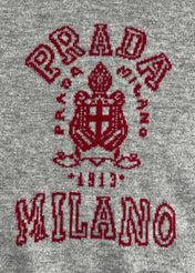 PRADA SHORT-SLEEVE KNIT TOP STYLE 79