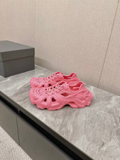 SNEAKERS IN PINK RUBBER