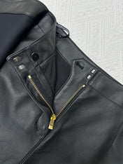 DIOR 25S LEATHER PANTS 484