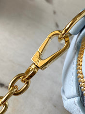 SPEEDY BANDOULIÈRE 20 IN BLUE HOUR MONOGRAM EMPREINTE LEATHER