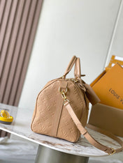 SPEEDY SOFT 30 IN PALE ORANGE EMBOSSED CALFSKIN
