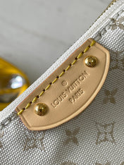 HILLS POCHETTE 20 IN WHITE MONOGRAM MINI JACQUARD