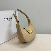 MEDIUM AVA BAG 23 IN DOMINO SMOOTH CALFSKIN GOLD LOGO