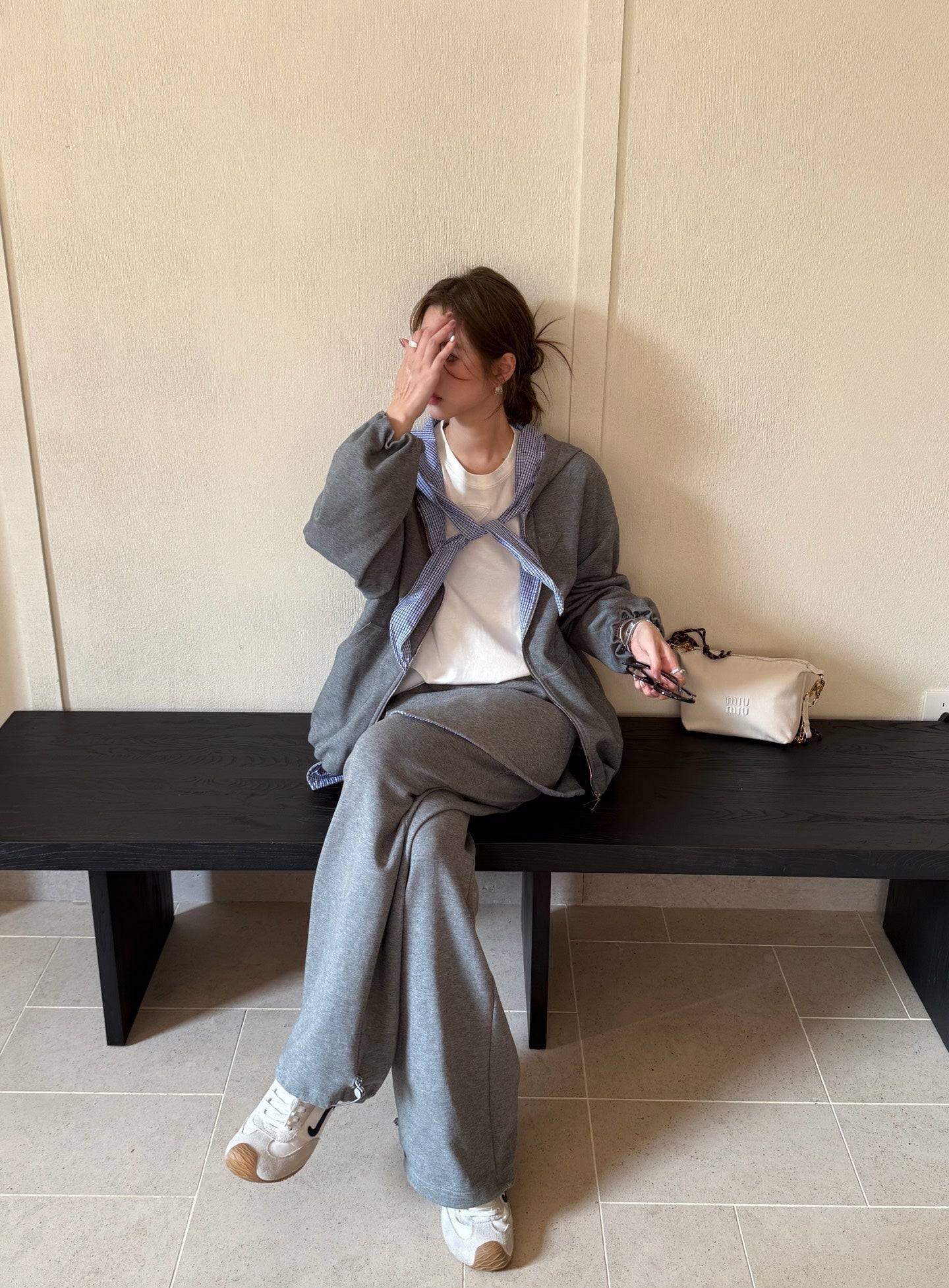 PRADA SWEATSHIRT AND SWEATPANTS SET STYLE 202