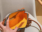 SAINT MARTIN BAG 35 IN BROWN GOYARDINE CANVAS AND CALFSKIN