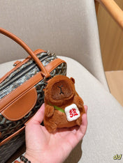 SAINT MARTIN BAG 35 IN BROWN GOYARDINE CANVAS AND CALFSKIN