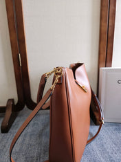 MEDIUM CAMILLE 16 SOFT BAG 36 BURNT SIENNA IN SMOOTH CALFSKIN