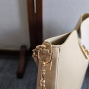 MEDIUM CAMILLE 16 SOFT BAG 36 LIGHT BEIGE IN SMOOTH CALFSKIN