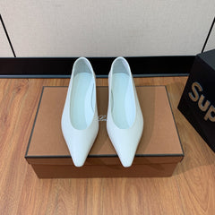 LP REBECCA BALLERINAS SNOW CALFSKIN