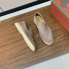 LP SUEDE SUMMER WALK LOAFERS BEIGE