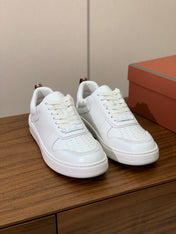LP SNEAKERS IN WHITE CALFSKIN