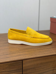 LP LOAFERS 25S IN YELLOW SUEDE