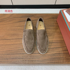 LP LOAFERS 25S IN SMOKY BROWN SUEDE