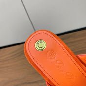 HIGH HEELS 85 MM IN ORANGE SUEDE