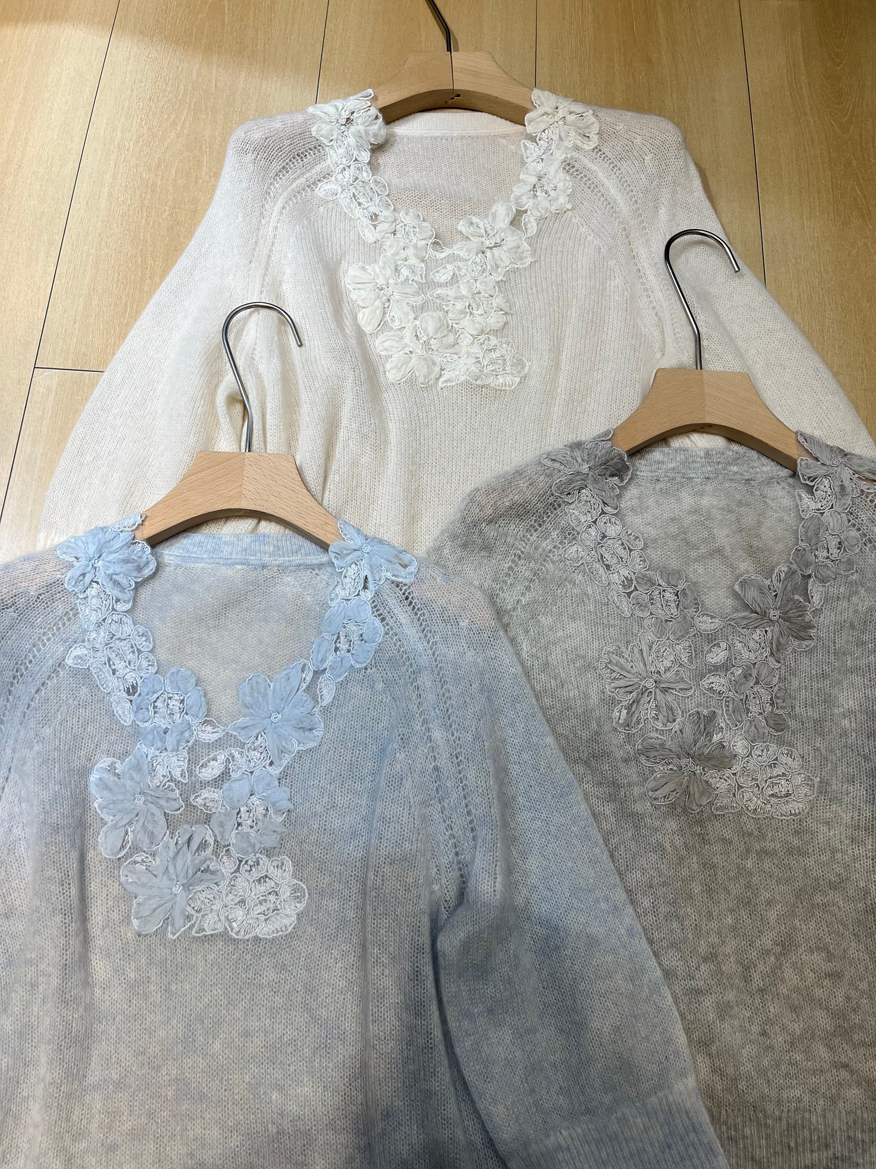 LP 26S V-NECK CASHMERE SWEATER 634