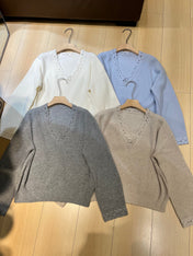 LP 26S V-NECK CASHMERE SWEATER 633