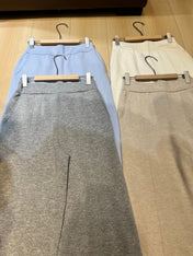 LP 26S EMBROIDERED CASHMERE PANTS 628