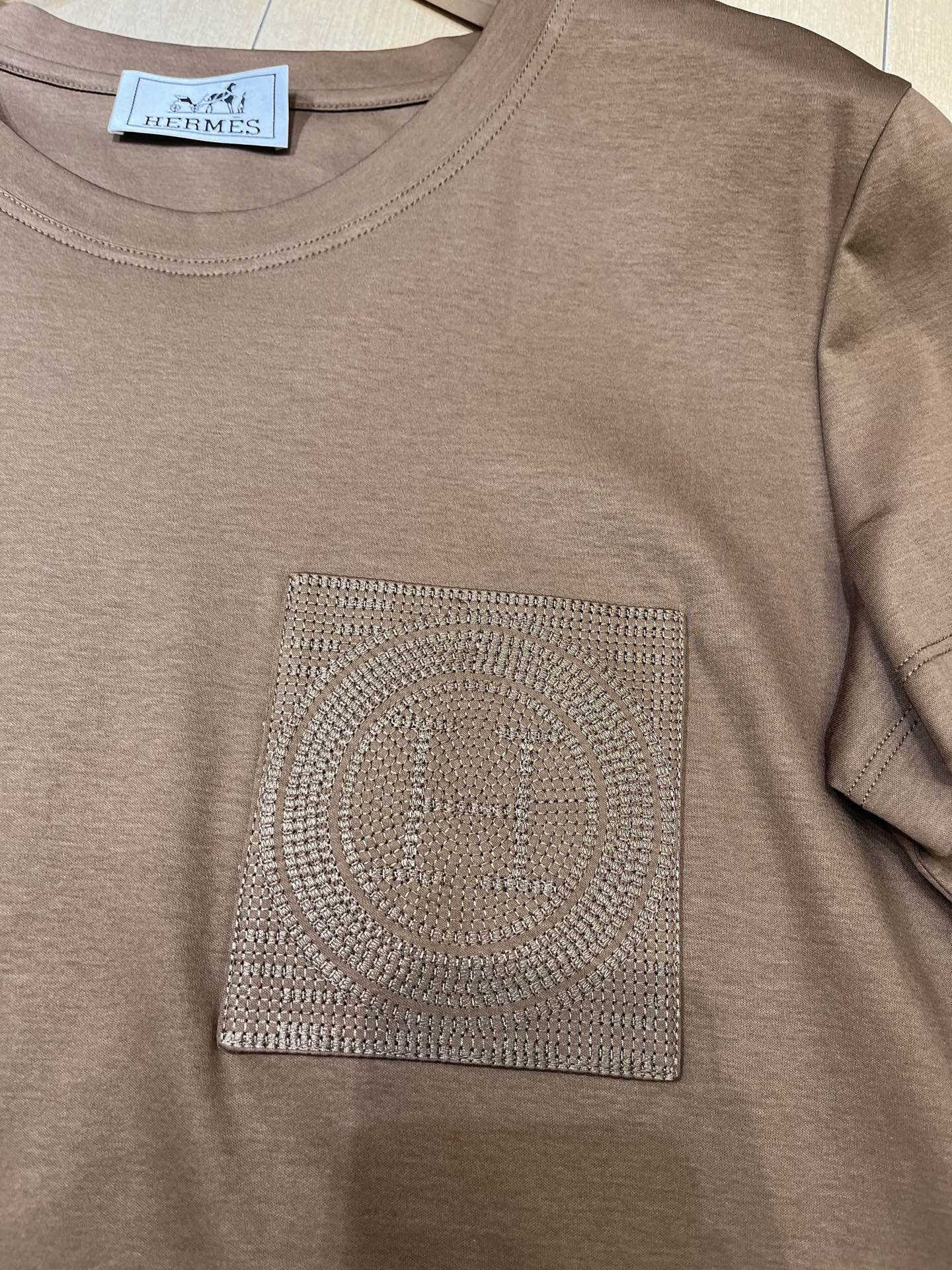 HERMES 25S CREW NECK T-SHIRT 402