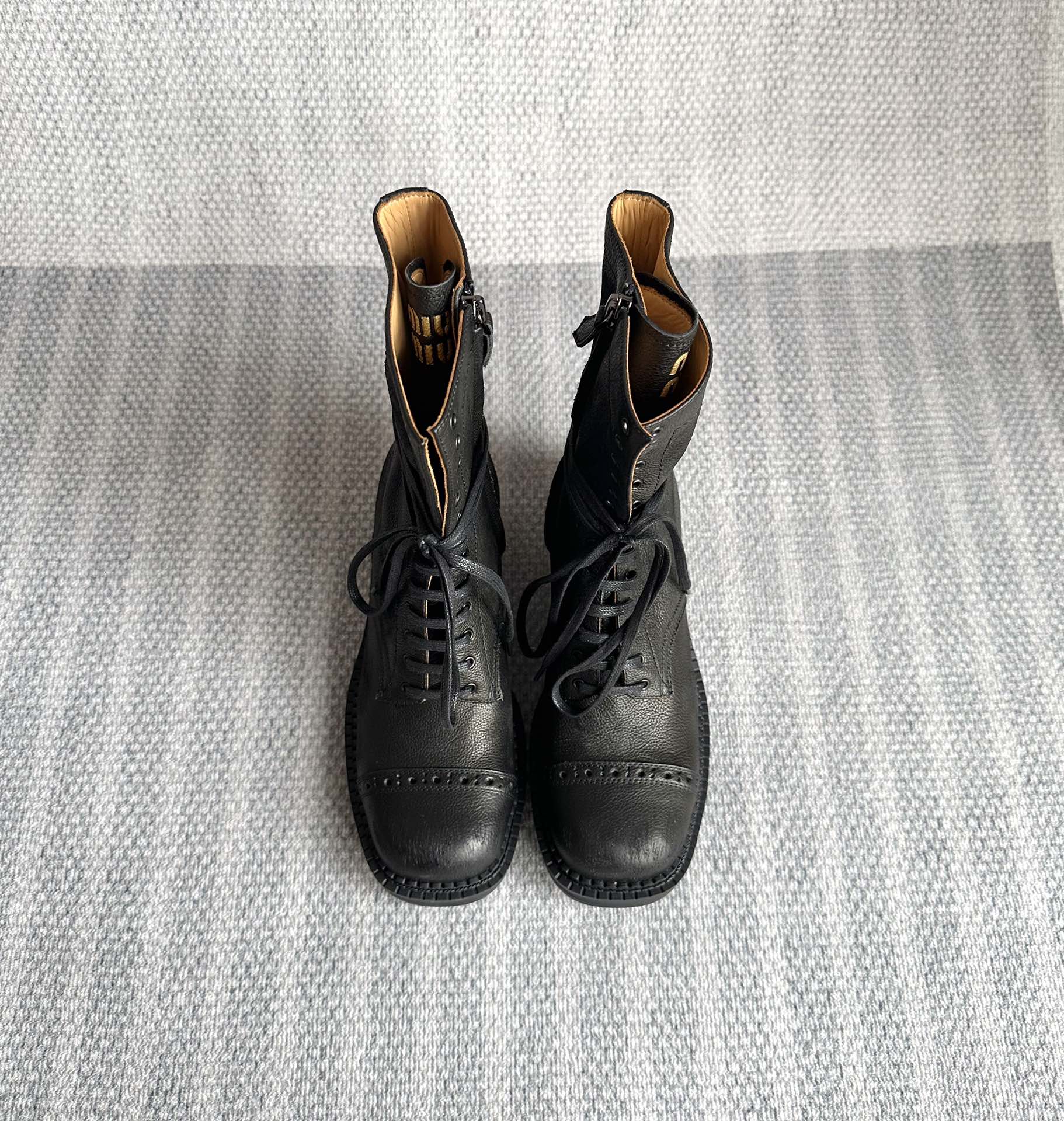 Boots Black Color Calfskin