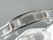 J12 Quartz White Ceramic Pink Diamond Numerals White Dial