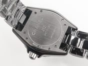J12 38mm Automatic Limited Untitled H5582 Black Ceramic Black Steel Dial